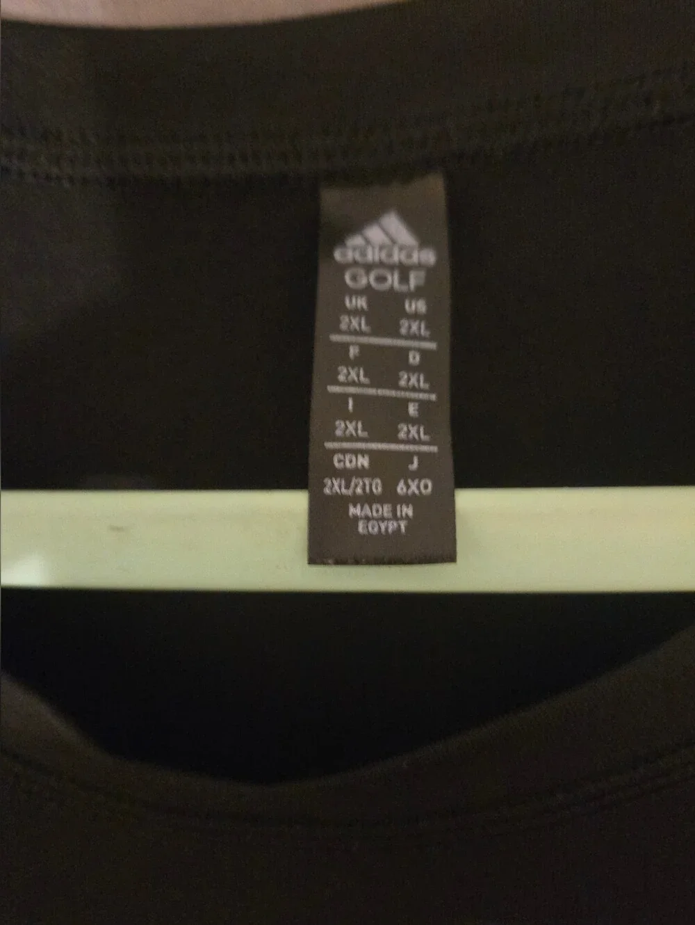 Men's Adidas Black Long-Sleeve Performance Activewear Tee